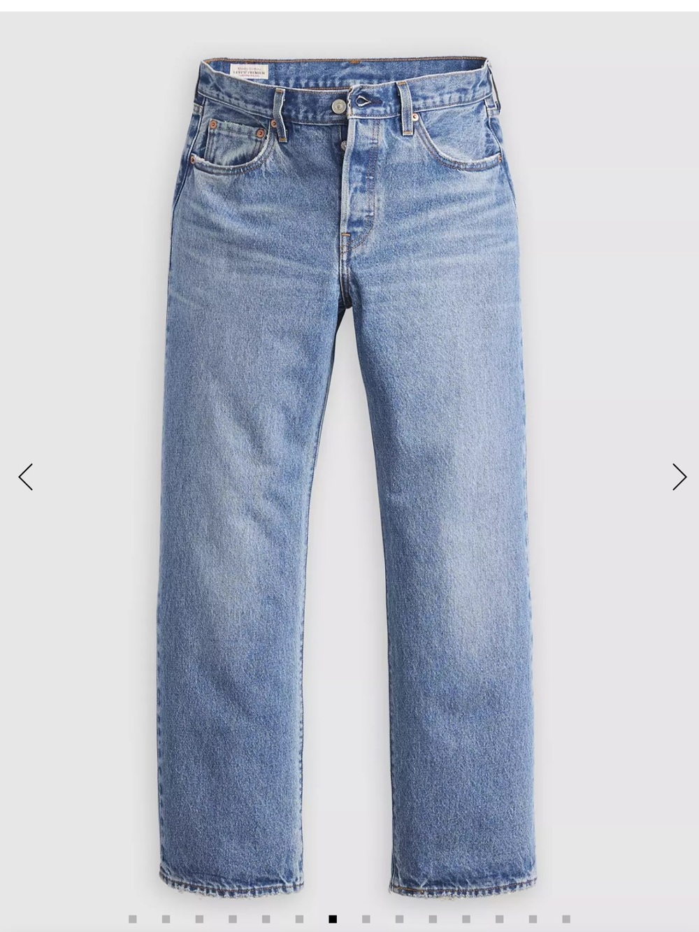 Levi's 501 '90s Ankle Jeans Sweetest Taboo Sz 25 NWOT - Picture 4 of 8
